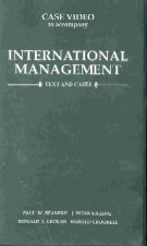 Video case to accompany international management: text and cases